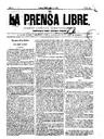 Prensa Libre, La - 30/10/1868, Pàgina 1  [Ref. La Prensa Libre 18681030]
