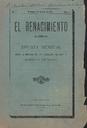 Renacimiento, El - 29/07/1895, Pàgina 1  [Ref. 18950729]